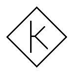 Un autre logo lettre K.